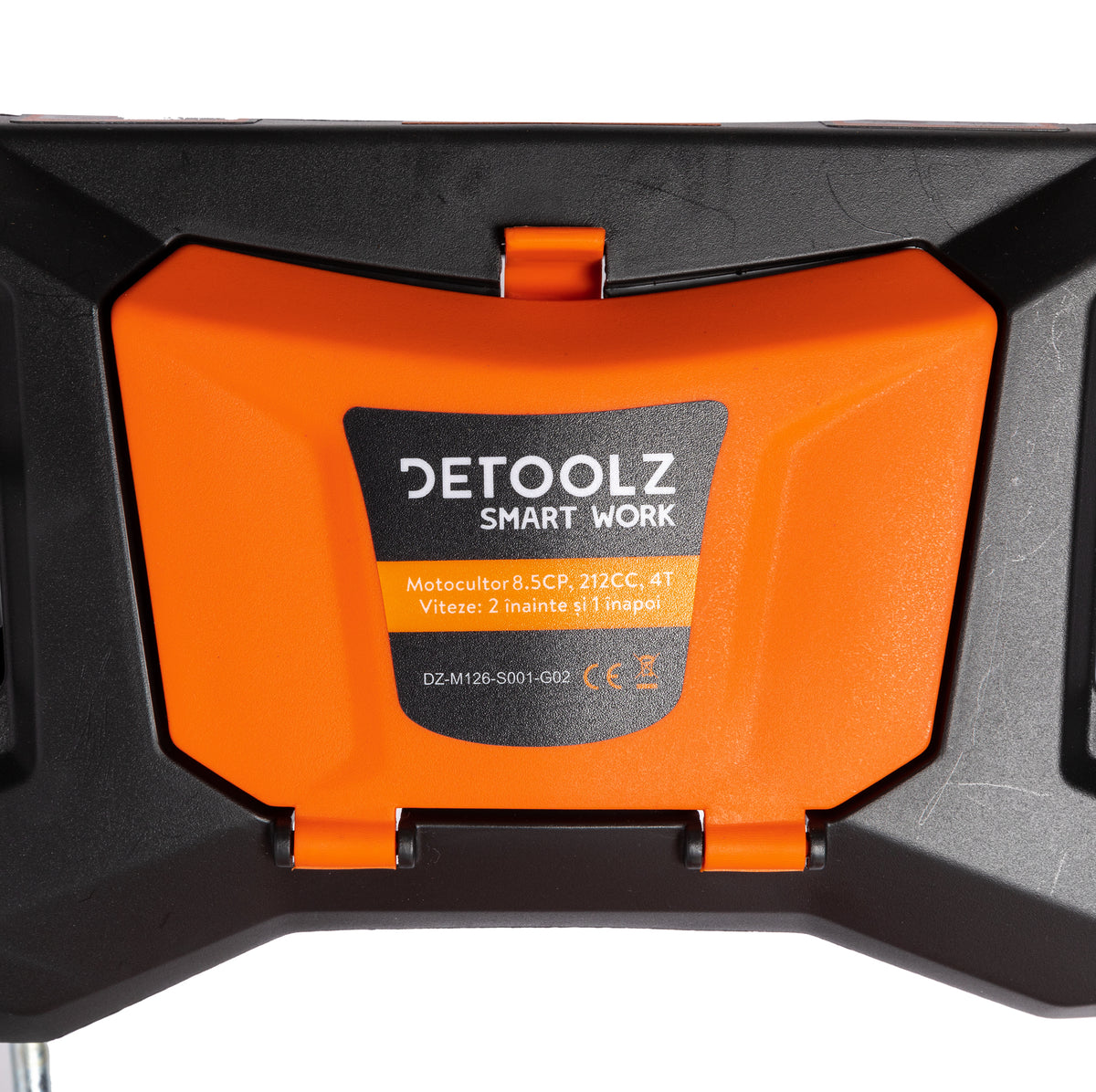 Motocultor 8.5cp cu motor pe benzina 212cc 4T 2+1 viteze DETOOLZ