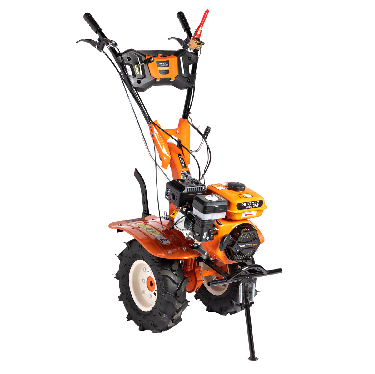 Motocultor 8.5cp cu motor pe benzina 212cc 4T 2+1 viteze DETOOLZ