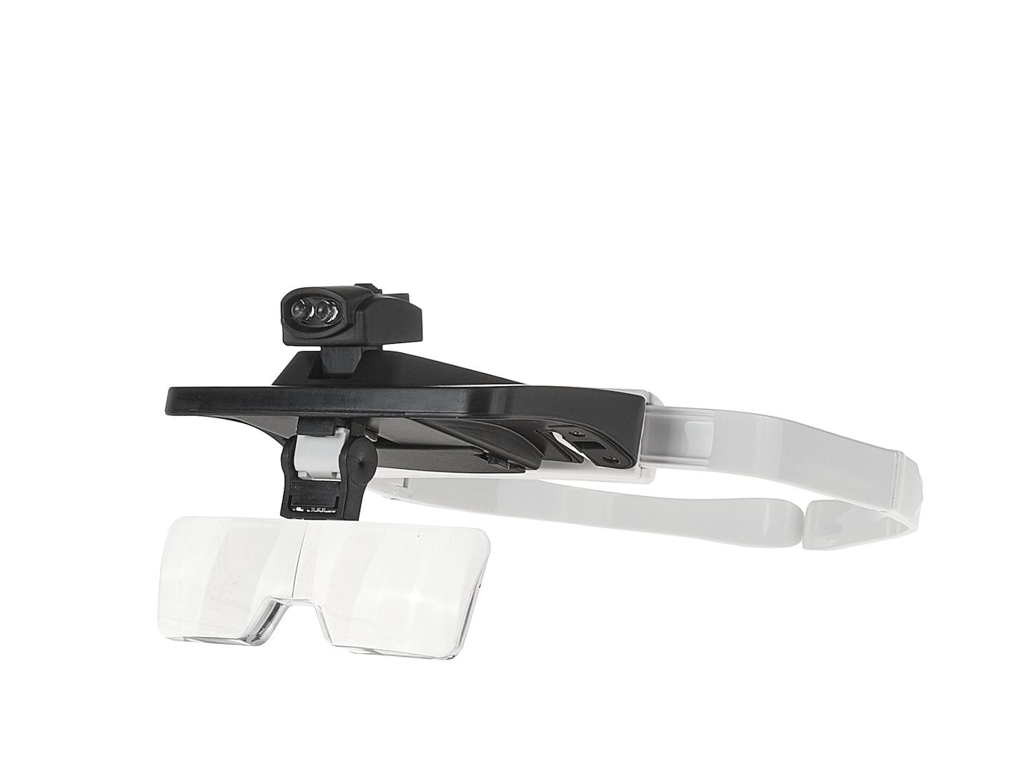 Ochelari de marire cu 5 lentile interschimbabile si LED - pentru precizie