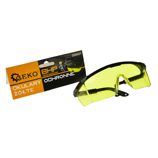 Ochelari de protectie galbeni