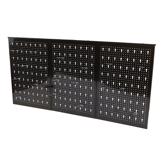 Panou metalic pentru suport organizator scule negru 60x120cm + 18 carlig metalice HBM MACHINES OLANDA