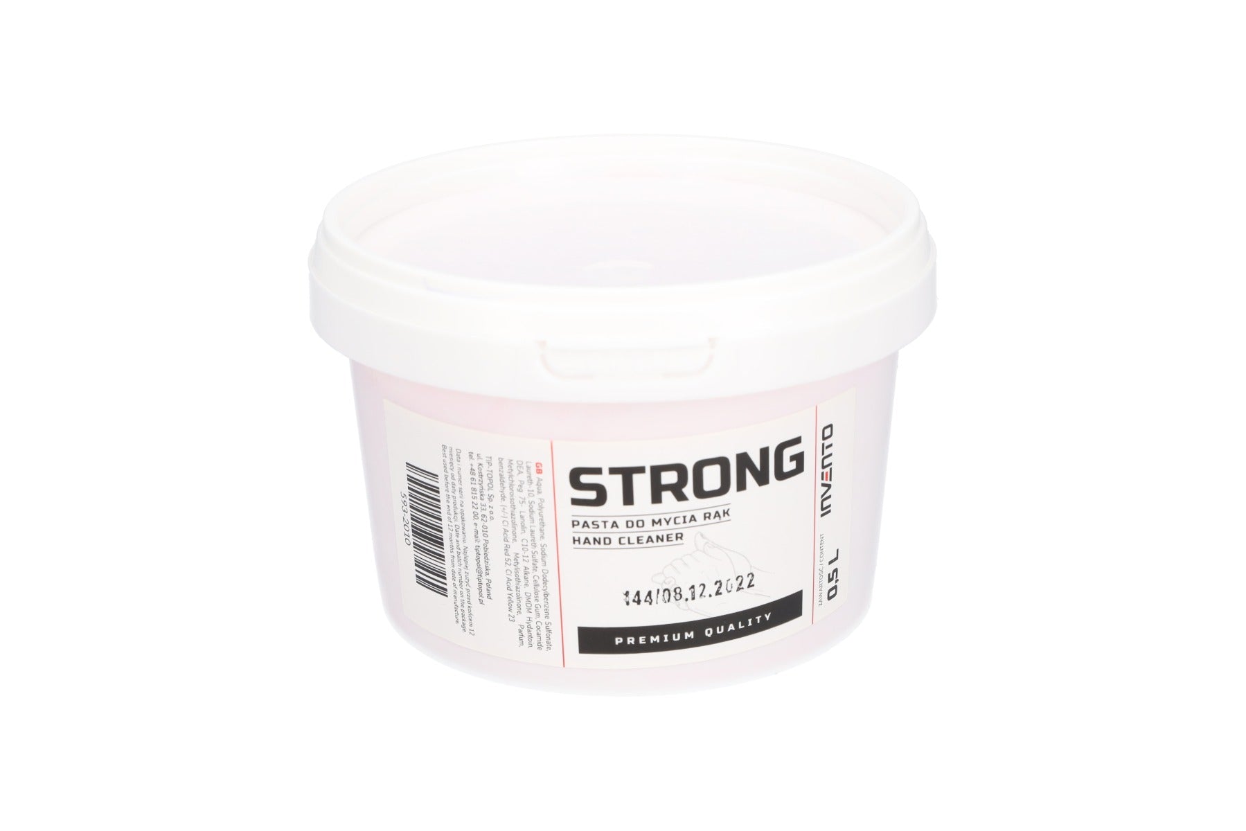 Pasta de curatat maini 0.5l strong INVENTO