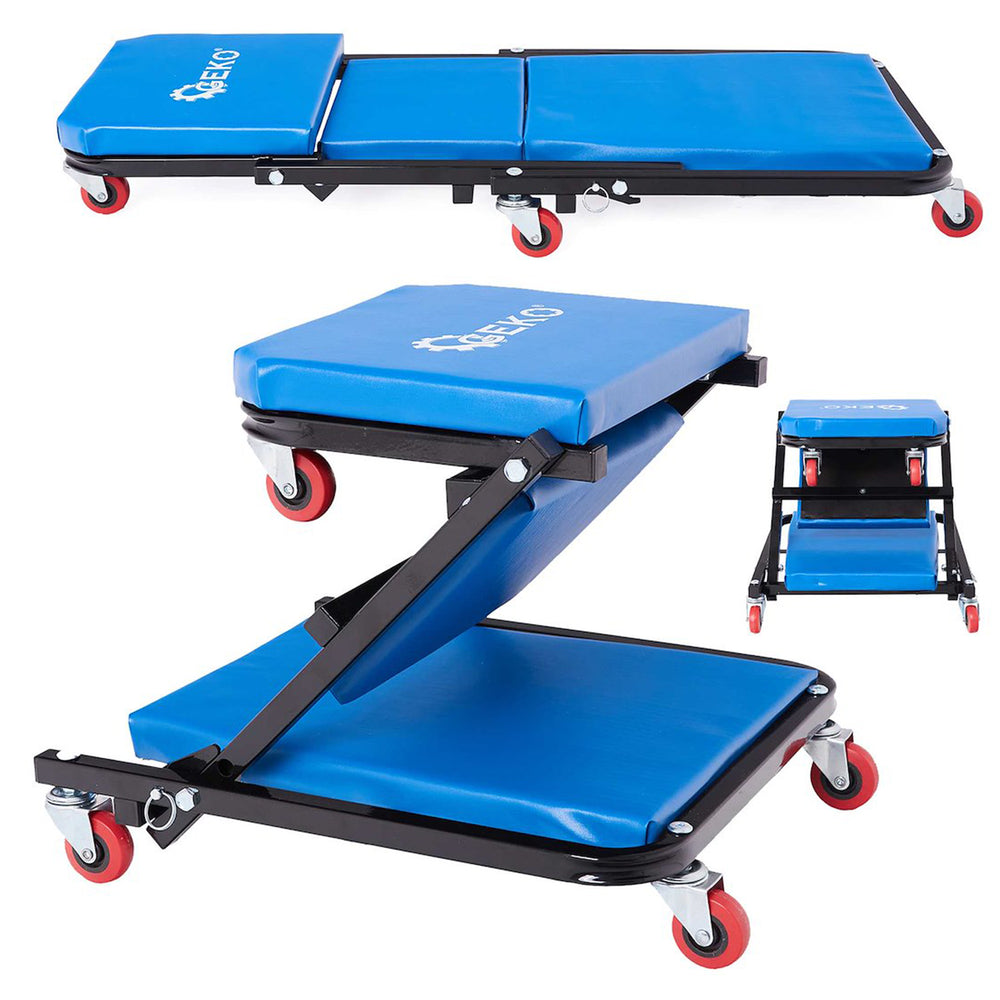 Pat scaun mobil 2 in 1 pentru atelier mecanic auto GEKO