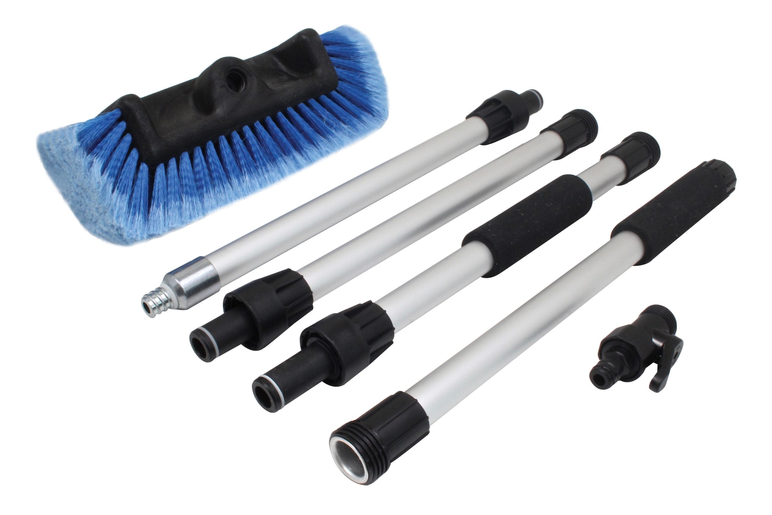 Perie auto 290 x 180 x 60mm pentru spalat cu maner telescopic 100-1740 mm