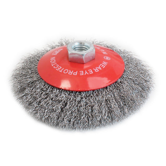 Perie de sarma pentru polizor unghiular 125mm SATRA