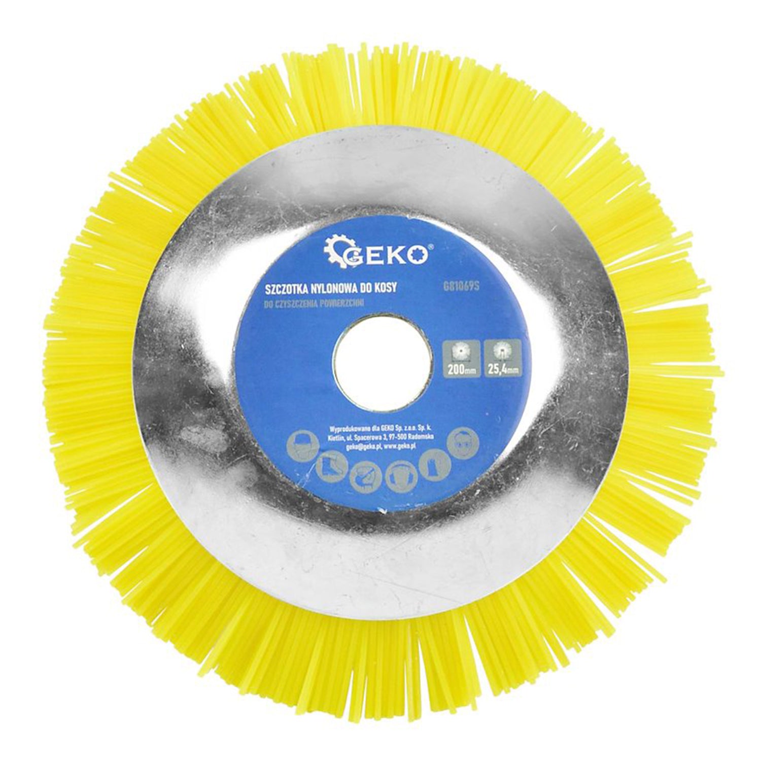 Perie din nailon pentru motocoasa 200x25.4mm