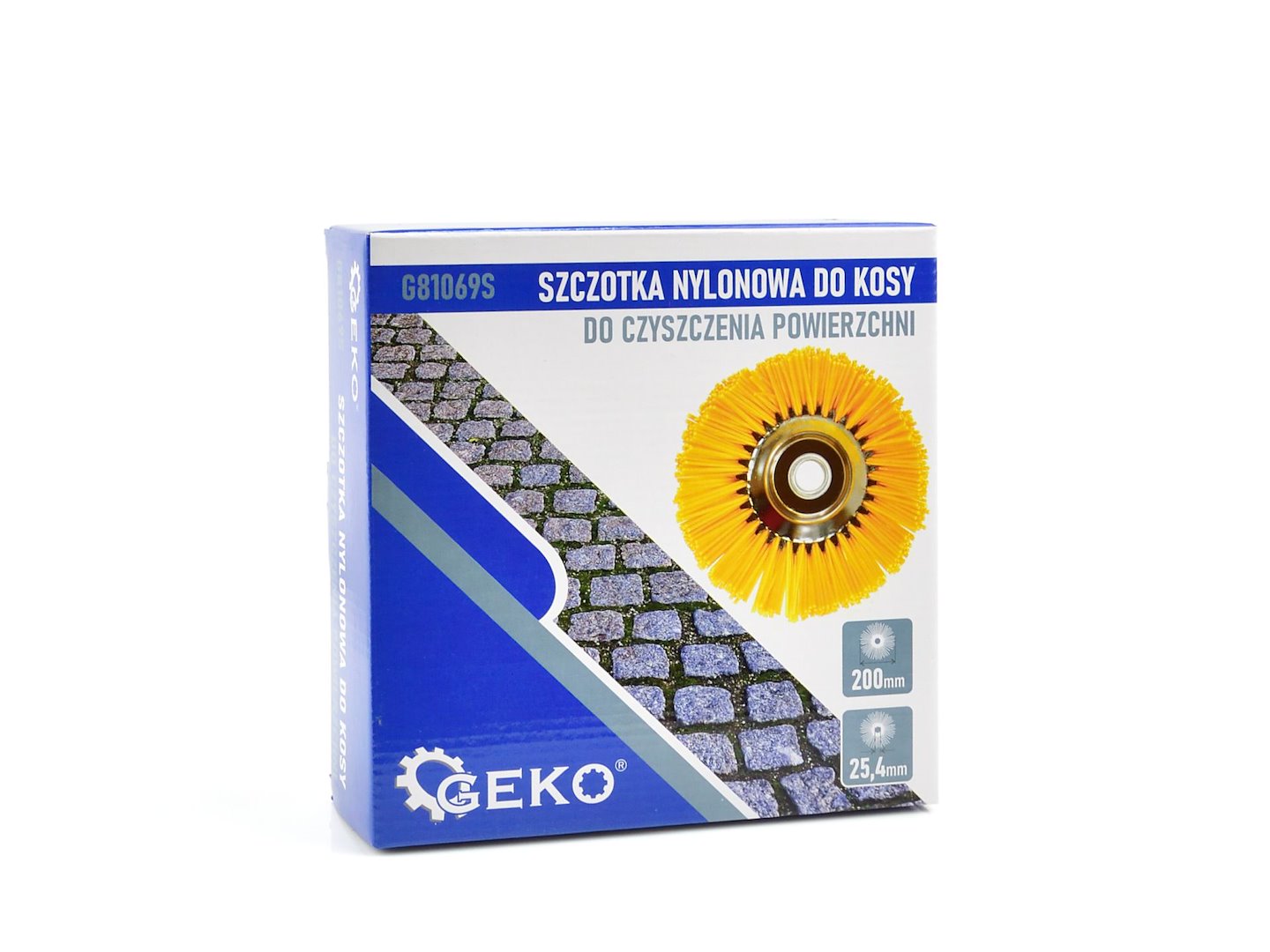 Perie din nailon pentru motocoasa 200x25.4mm