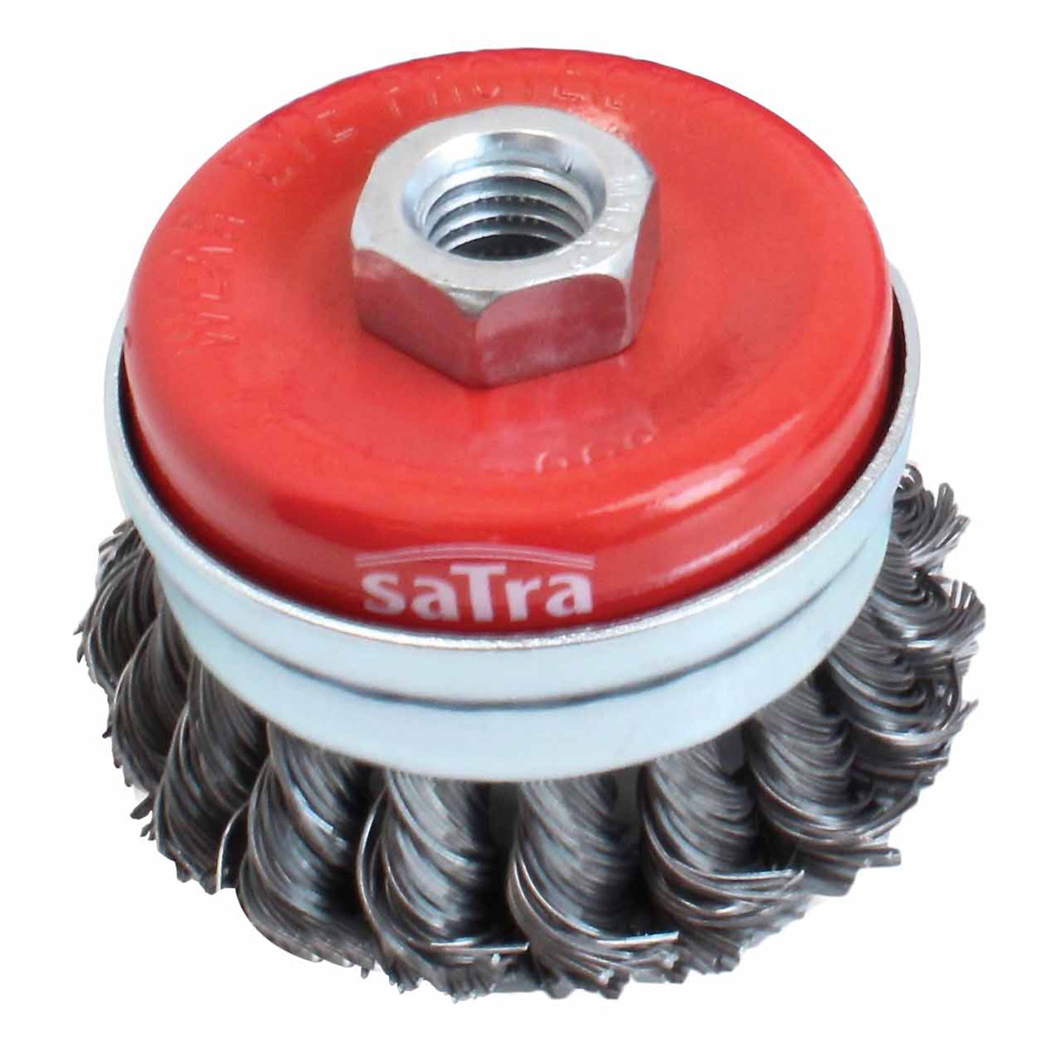 Perie sarma rotativa pentru polizor unghiular 65mm SATRA