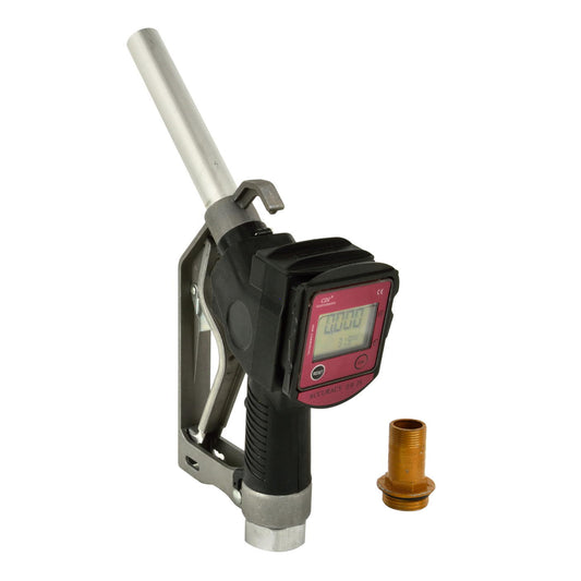 Pistol de combustibil cu contor digital LCD 1" BSP pentru pompa de transfer ulei motorina