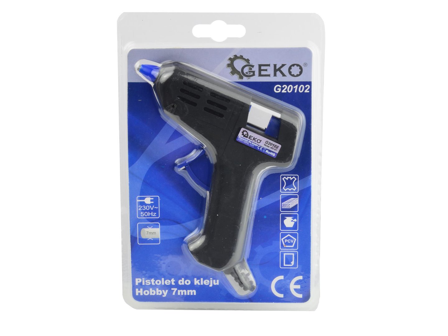 Pistol de lipit cu silicon 15w GEKO