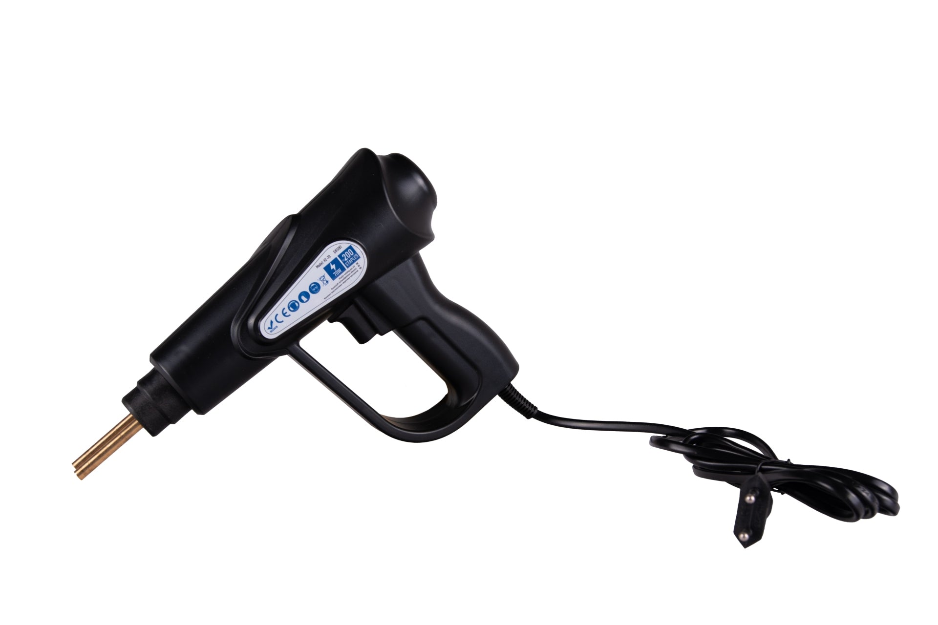 Pistol de lipit si reparat plastic 70W cu 200 capse