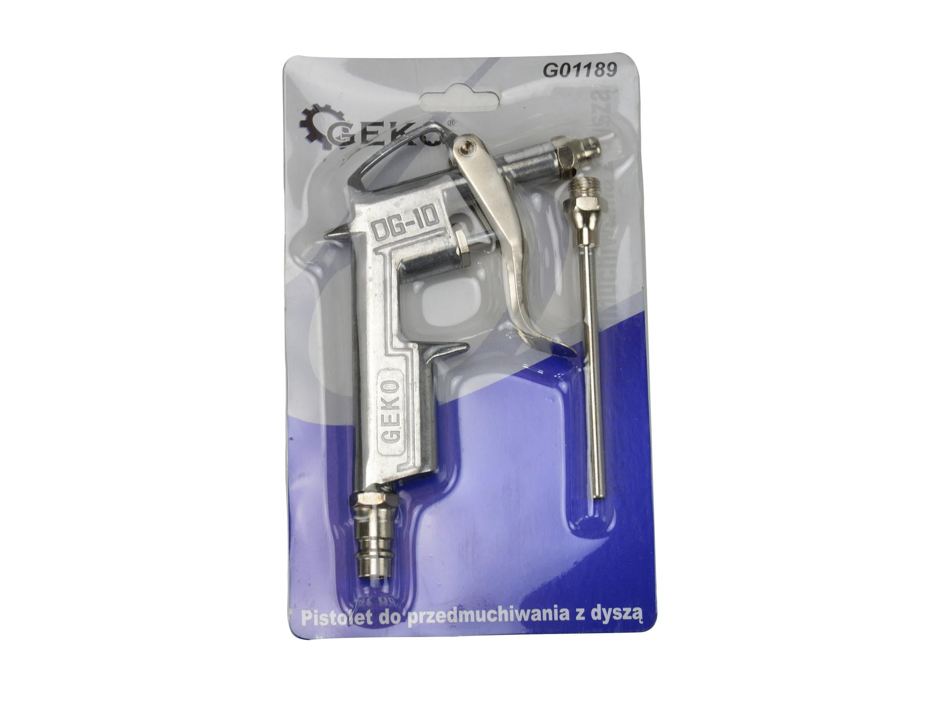 Pistol de suflat aer cu 2 duze