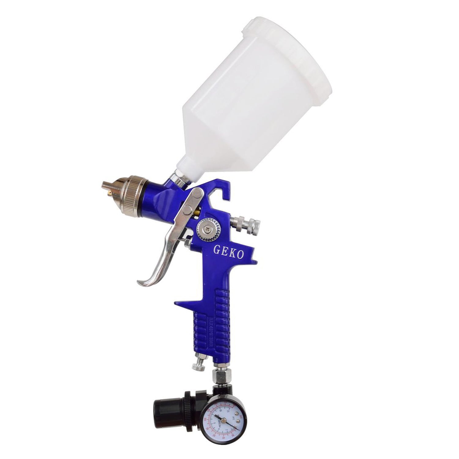 Pistol de vopsit 1.4mm cu regulator de aer, GEKO