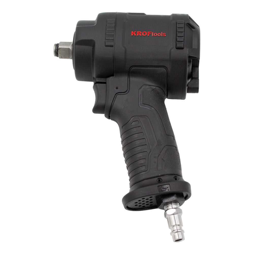 Pistol impact extra scurt 1/2'' 1200NM KROFTOOLS