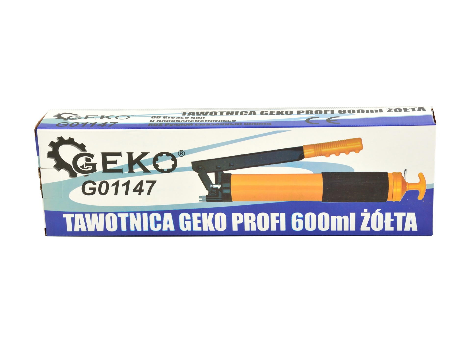 Pistol manual de gresare profi 600ml GEKO