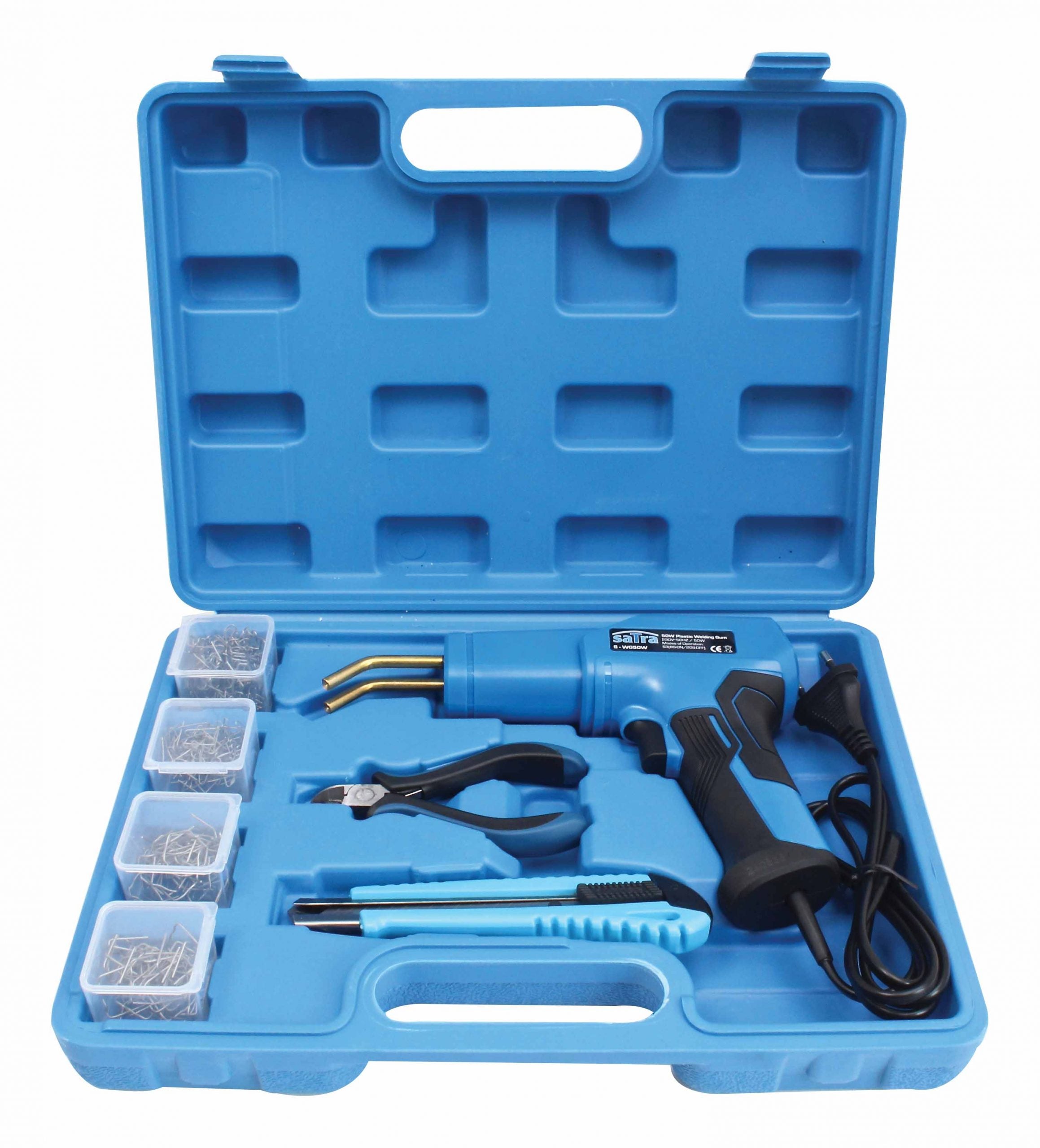 Pistol pentru lipit si reparat plastic cu accesorii 50W ASTA