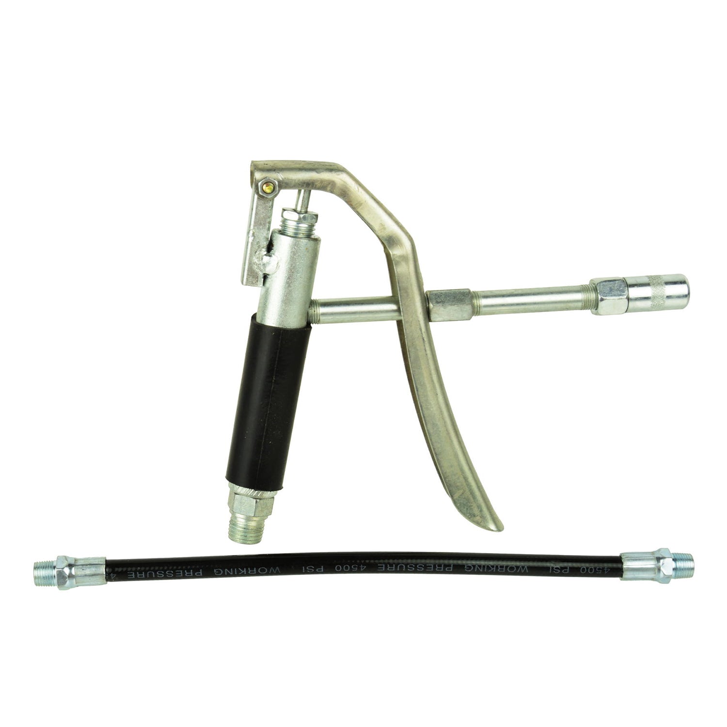 Pistol pentru pompa de gresat cu furtun flexibil