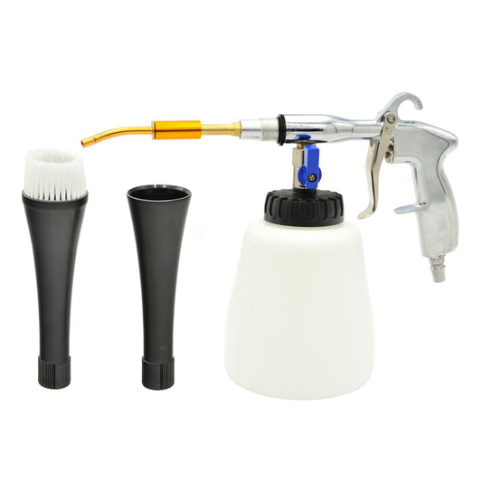 Pistol pneumatic pentru spalat tapiterii TORNADER cu perie GEKO