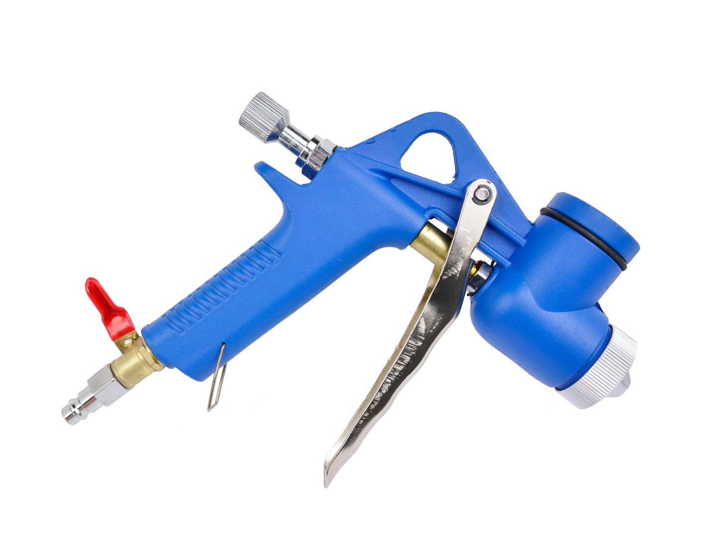 Pistol pneumatic pentru tencuiala glet vopsea ipsos duza 4 6 8 mm rezervor metalic 4.5l