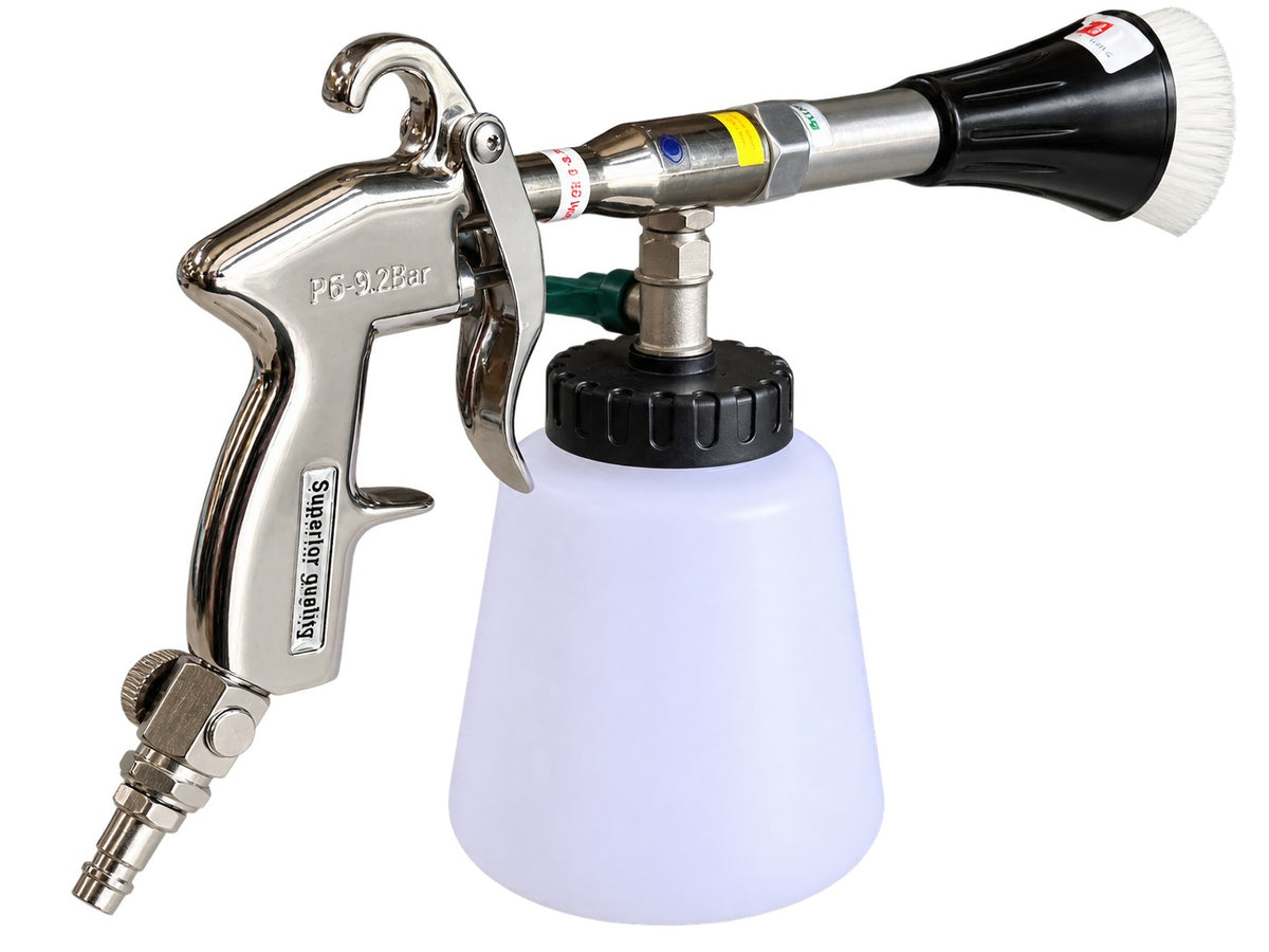 Pistol pneumatic pt spalat tapiterii TORNADOR cu adaptor vacuum GEBO TOOLS