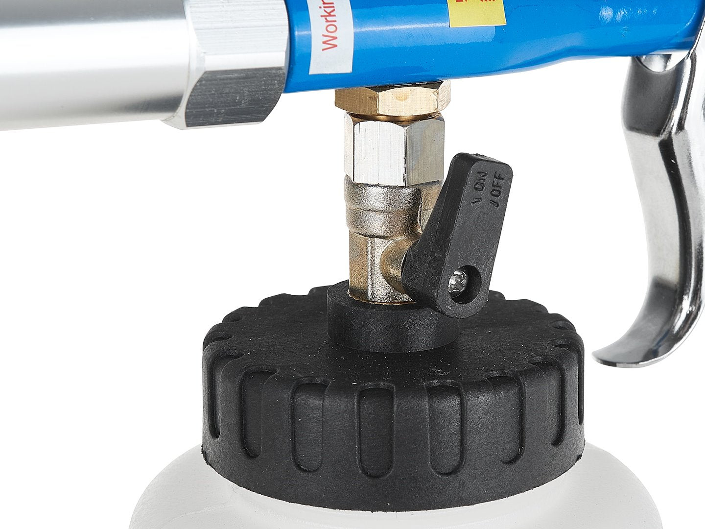Pistol pneumatic pt spalat tapiterii TORNADOR cu adaptor vacuum GEKO