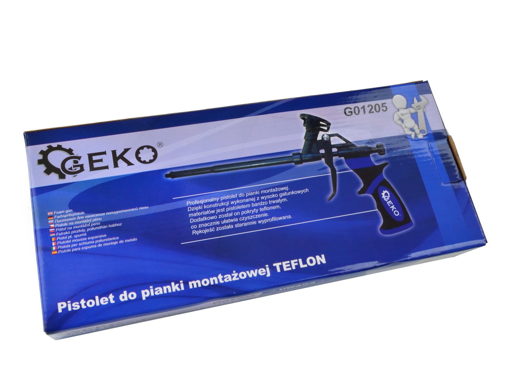 Pistol profesional de spuma teflon GEKO