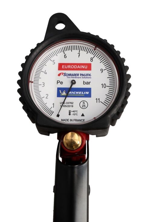 Pistol profesional umflat anvelope schrader MICHELIN eurodainu  0-11bar