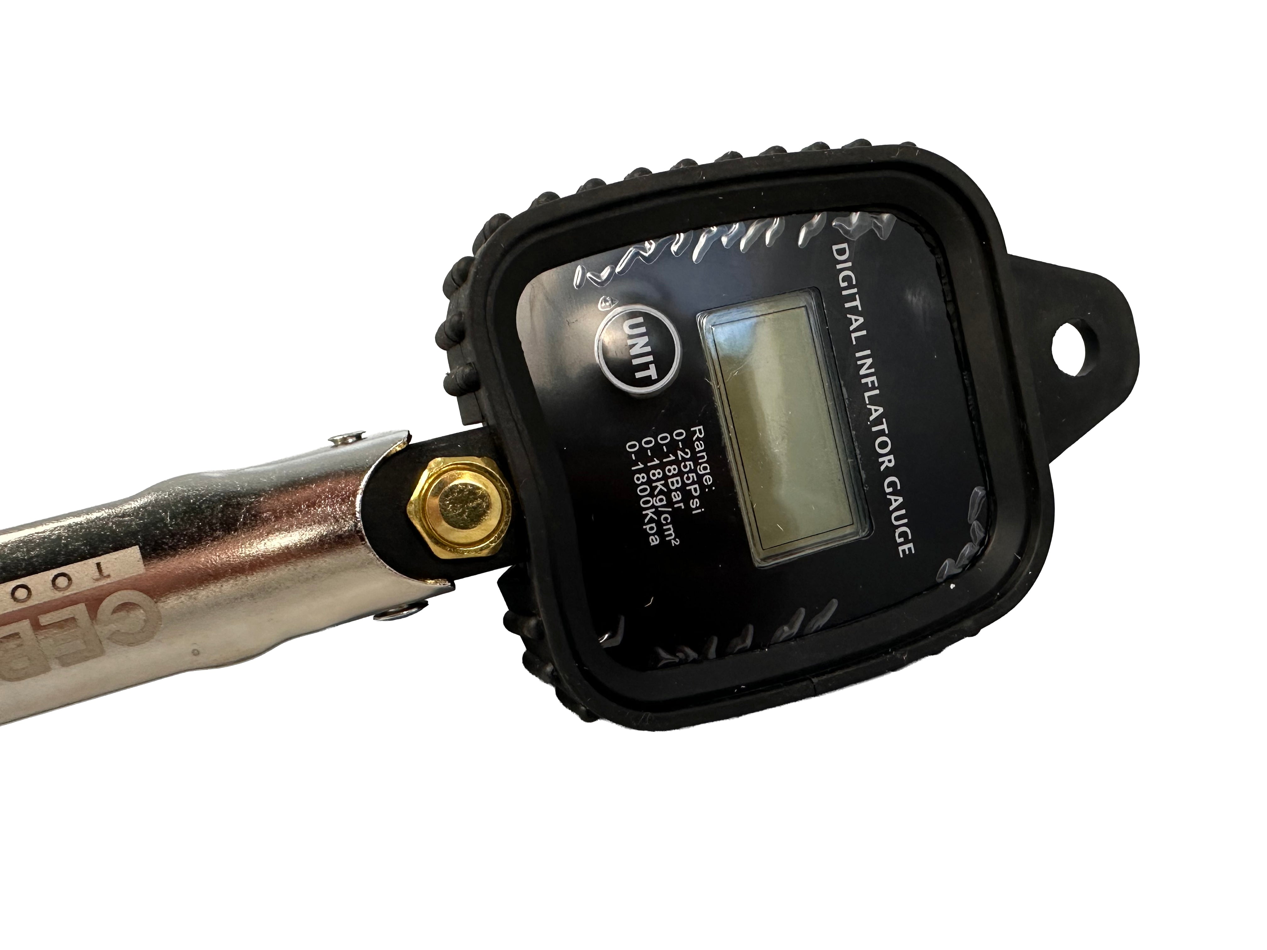 Pistol umflat roti cu manometru digital 0-255 psi GEBO TOOLS