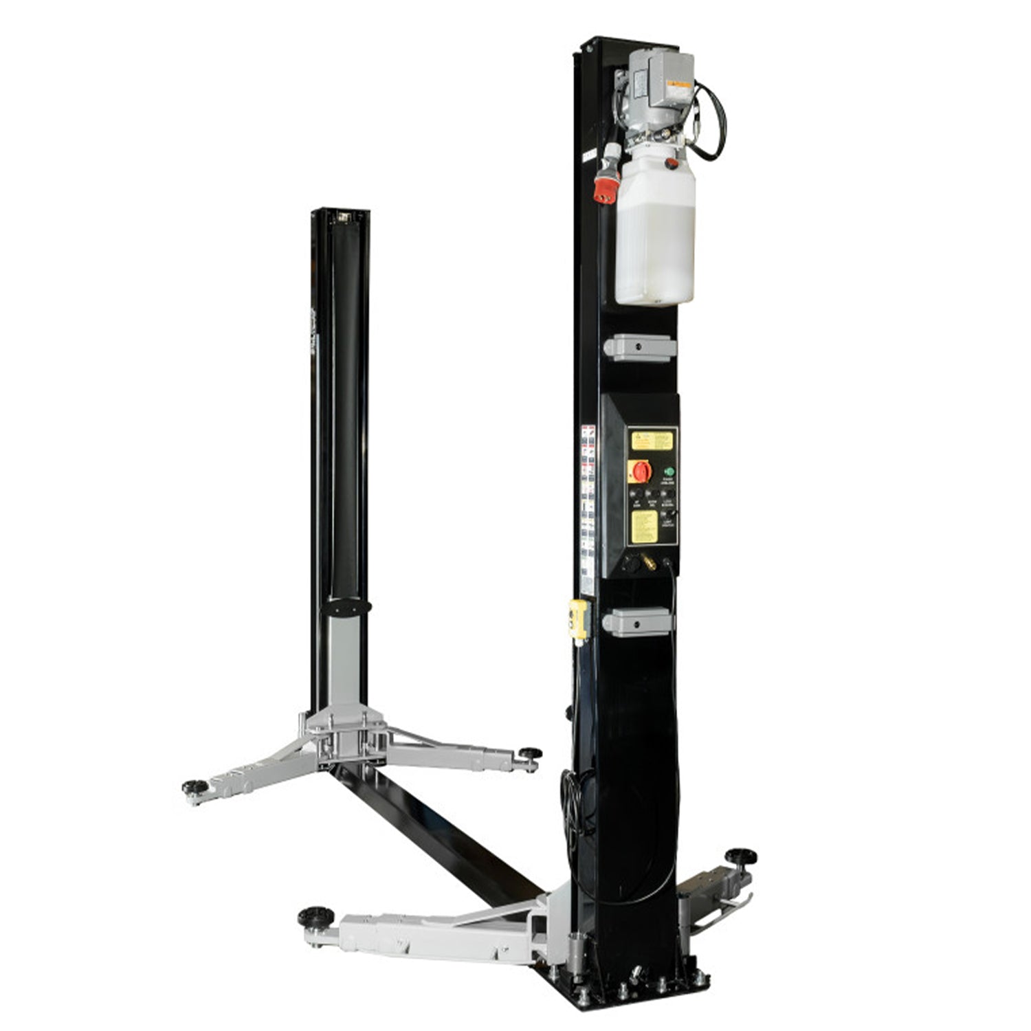 ELEVATOR AUTO 2 COLOANE 4.5T ILUMINAT CU LED, CU DEBLOCARE PRO AUTOMATA ELECTROHIDRAULICA 230V CASTEX + ULEI GRATIS