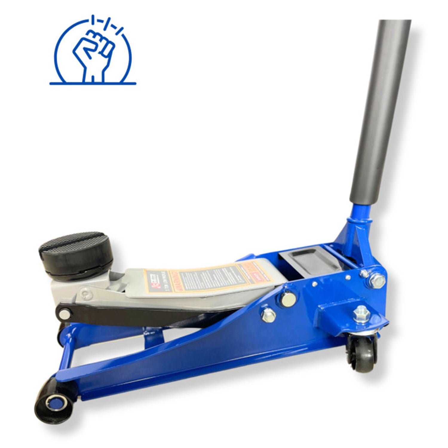CRIC HIDRAULUIC TIP CROCODIL TALIE JOASA CU DUBLU CILINDRU 3T - KB GLOBAL