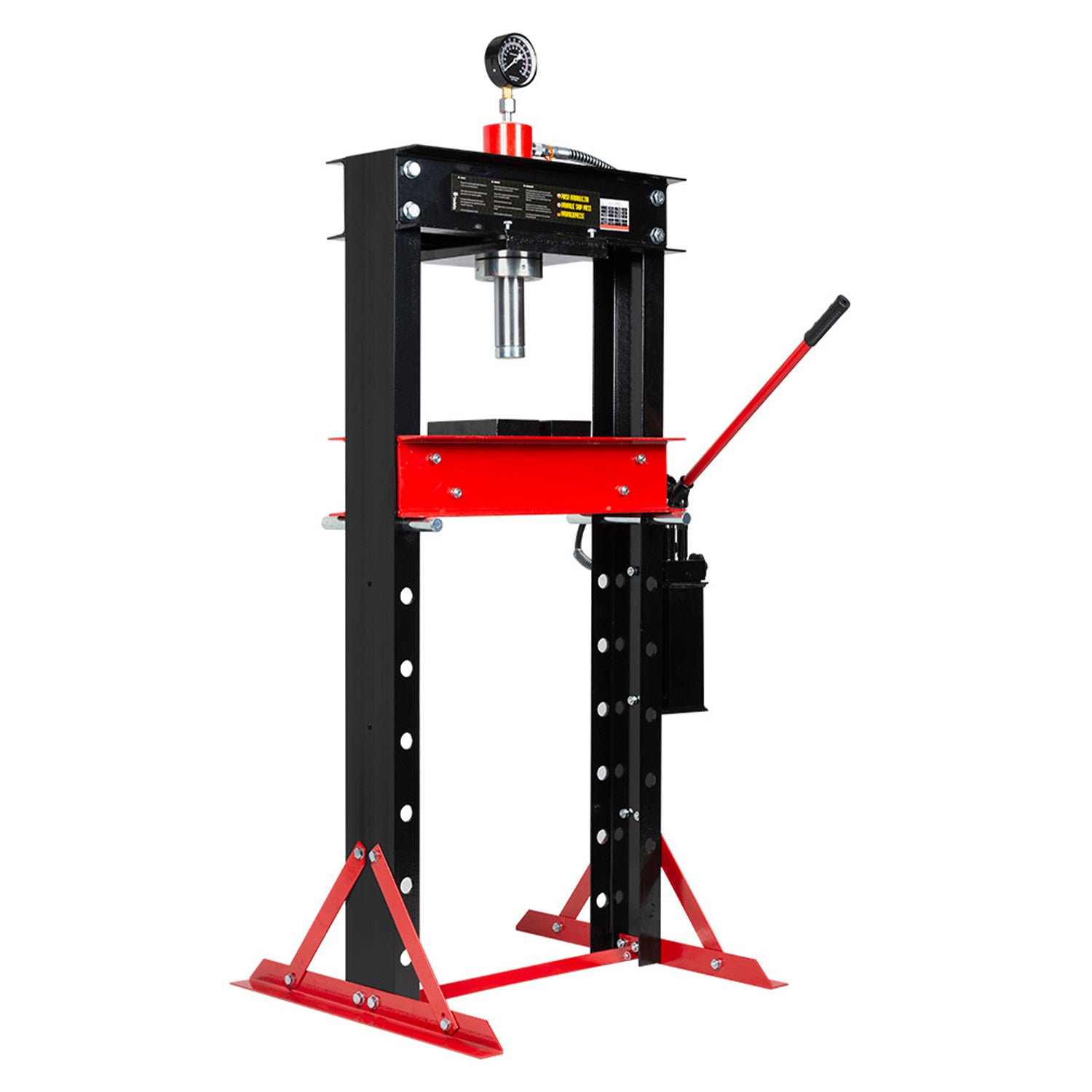 PRESA STAND HIDRAULICA 30T CU POMPA DUBLA REDATS