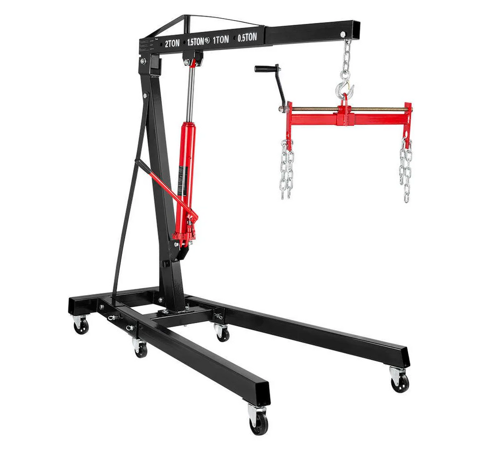 Girafa hidraulica scos motor 2T REDATS + suport echilibrat motor 680 kg