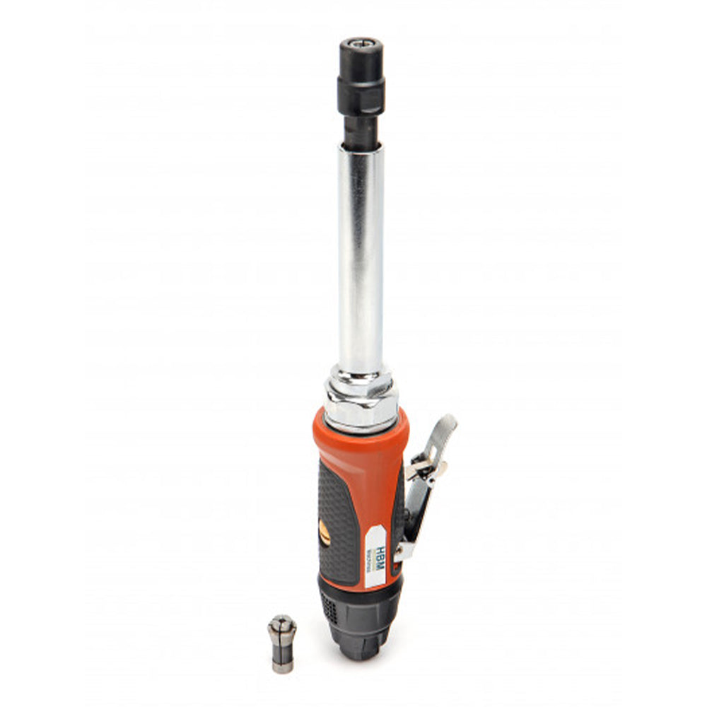 Polizor biax pneumatic cu gat de 125mm si turatie reglabila HBM