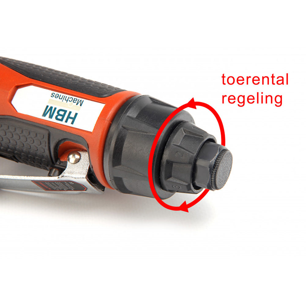 Polizor biax pneumatic cu gat de 25mm si turatie reglabila HBM