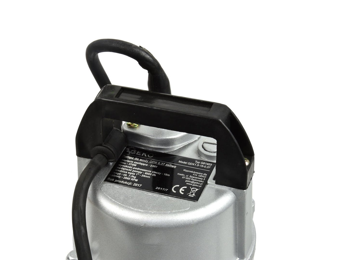 Pompa apa submersibila 370W 6000l/h GEKO