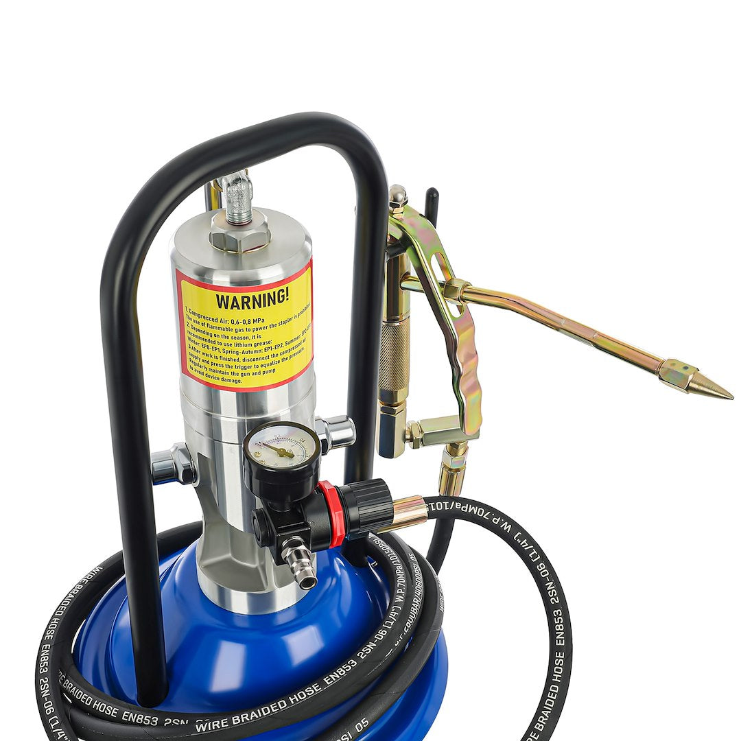 Pompa de gresat pneumatica 12l GEKO