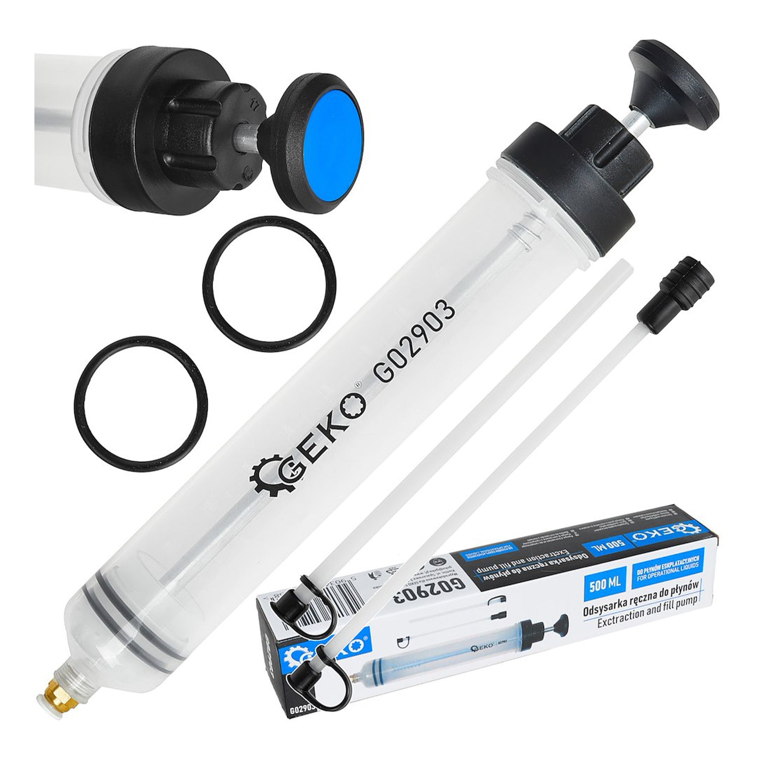 Pompa de transfer pentru lichide 500ml - GEKO