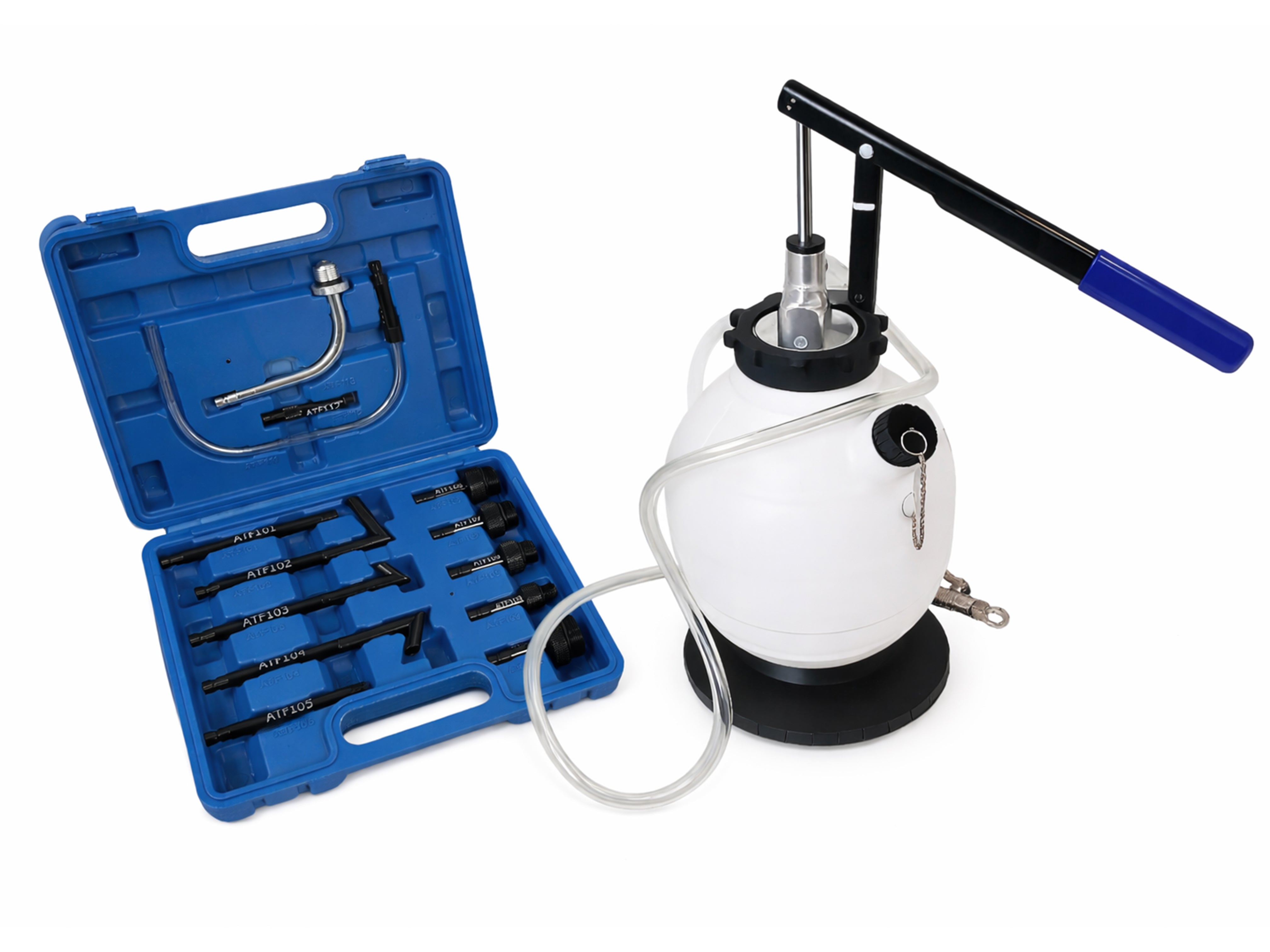 Pompa manuala pentru schimb ulei cutie de viteze 20 piese GEBO TOOLS