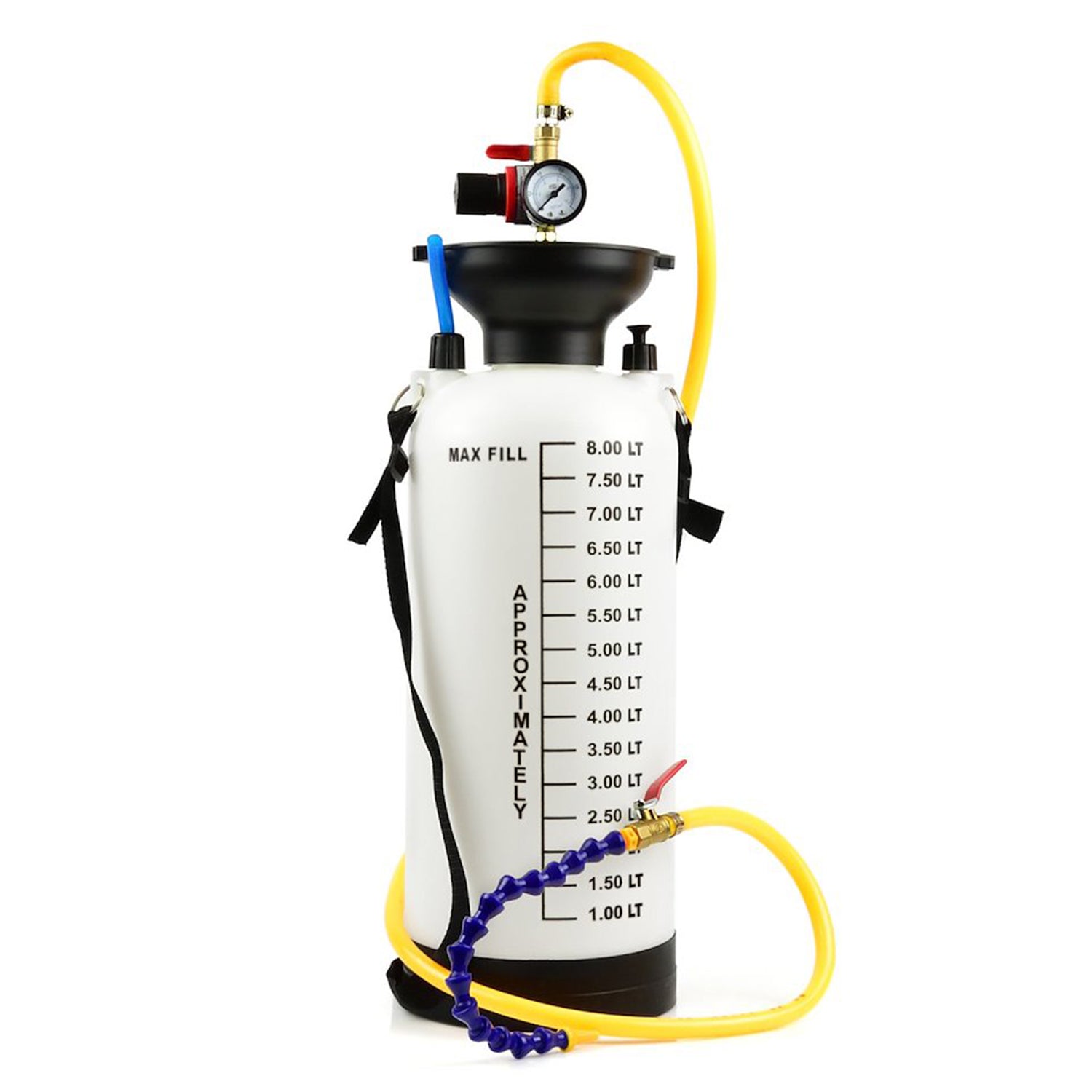 Pompa pneumatica pentru schimb si umplere ulei 8l - motor, transmisie, cutie de viteze, diferential, atf