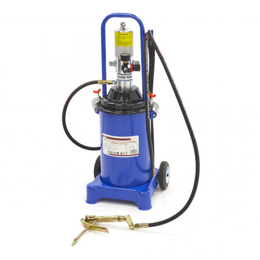 Pompa pneumatica portabila de gresat gresor pneumatic 12l 300-400 bar HBM MACHINES OLANDA