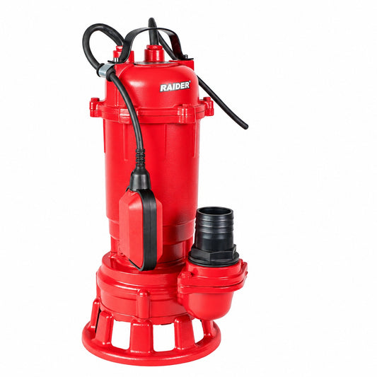 Pompa submersibila pentru apa murdara cu tocator 1100W 1" 300L/min 13m RAIDER rd-cawp56