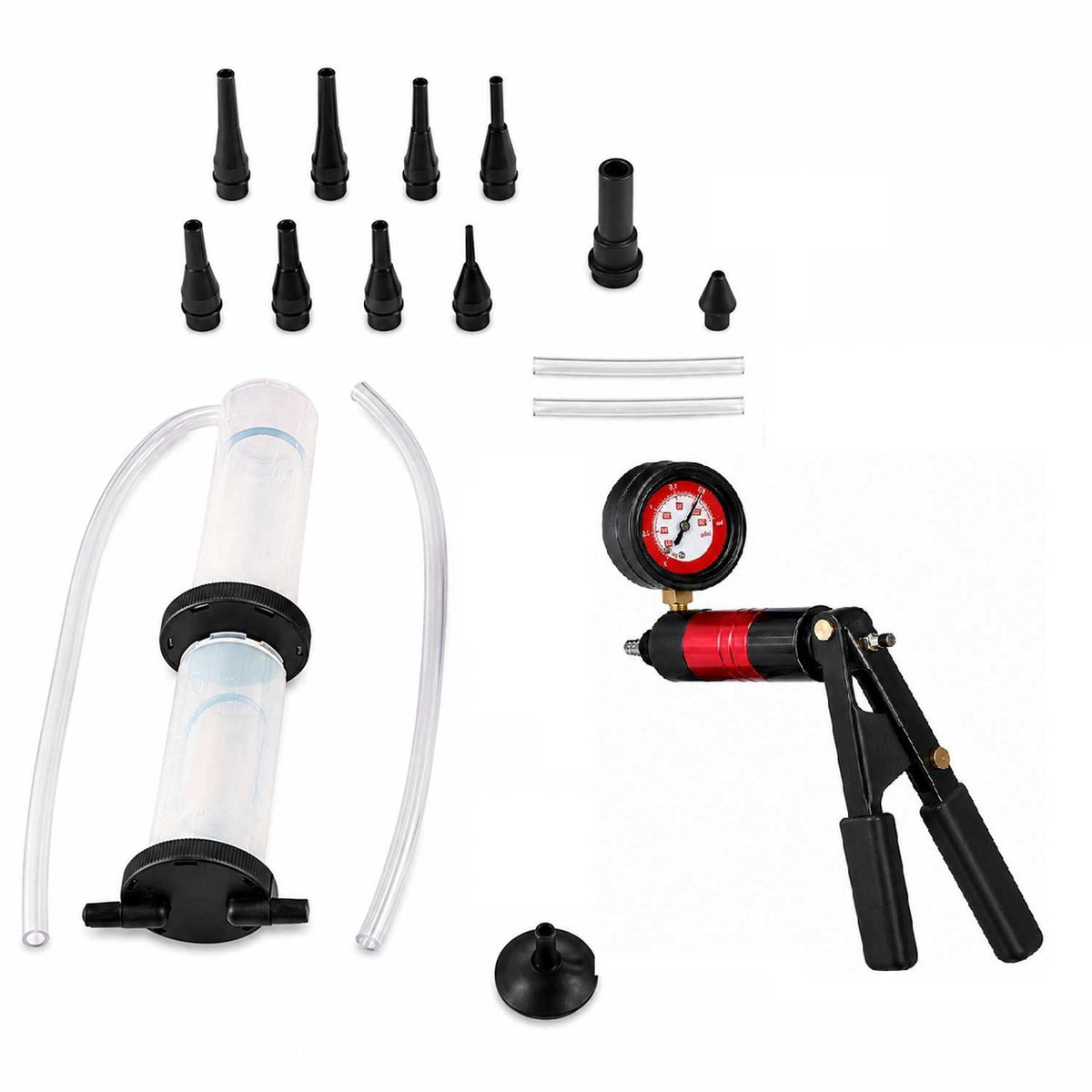 Pompa tester de presiune si vacuum GEBO TOOLS