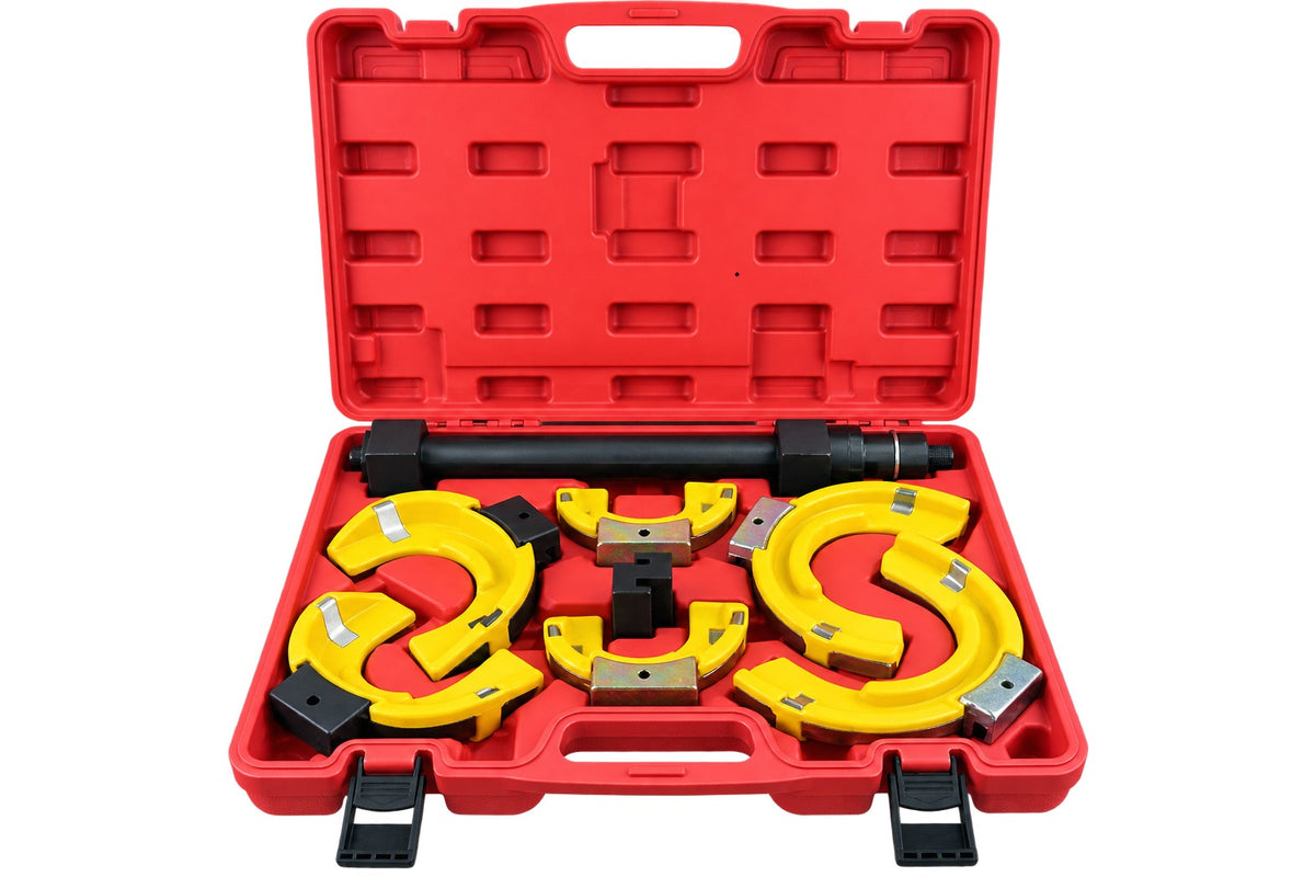 Presa arcuri de suspensie autoturisme si autoutilitare MC PHERSON cu protectie 80-265 mm 1T GEBO TOOLS