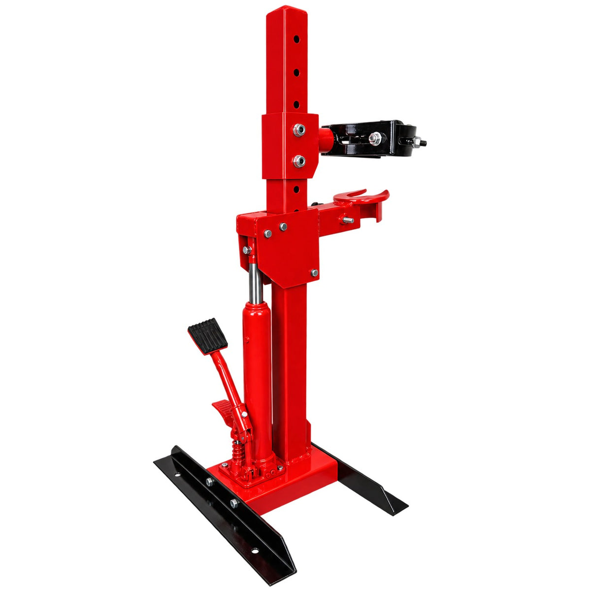 Presa arcuri hidraulica 1T tip stand pentru montare demontare arcuri amortizoare flanse telescoape GEBO TOOLS