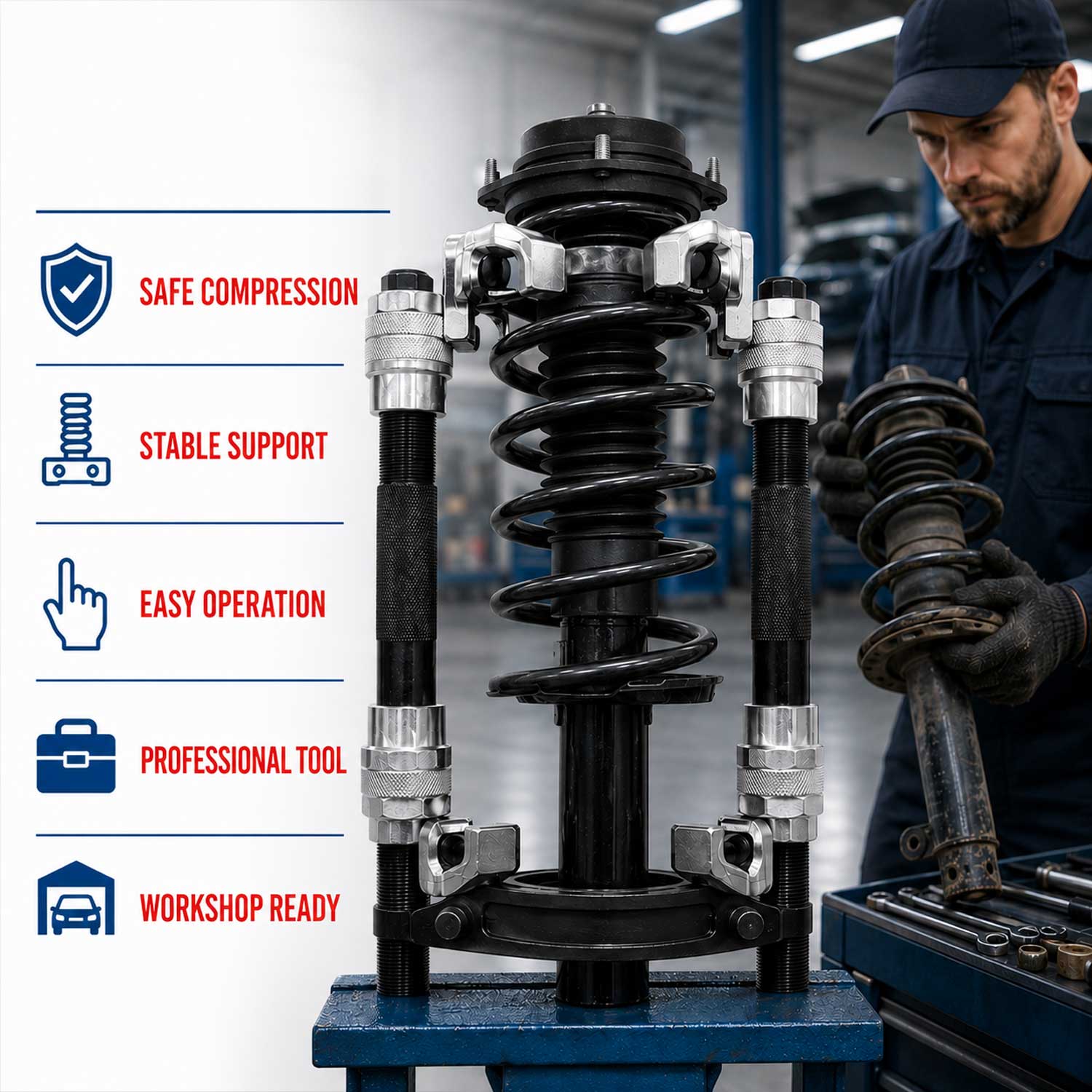 Presa arcuri profesionala 1.2T GEBO TOOLS