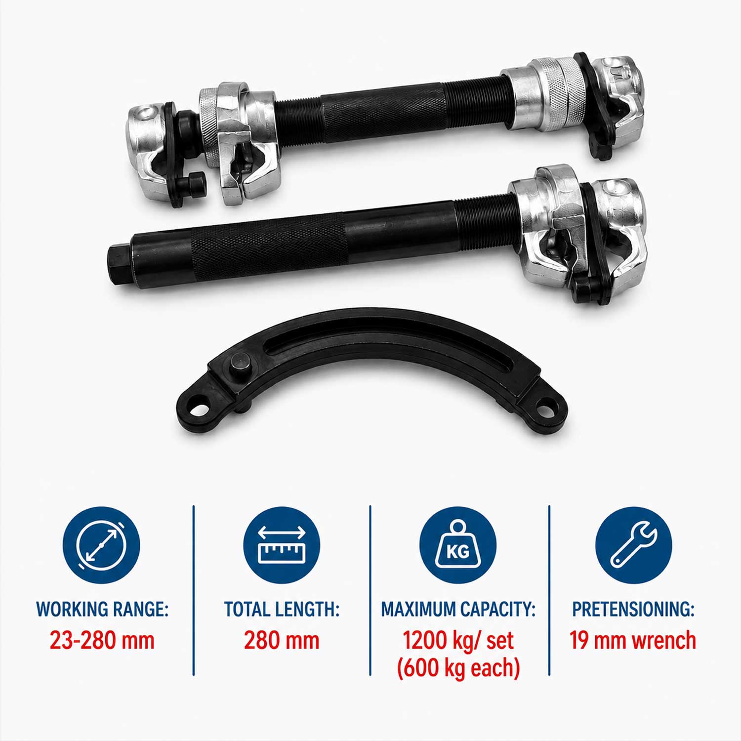 Presa arcuri profesionala 1.2T GEBO TOOLS