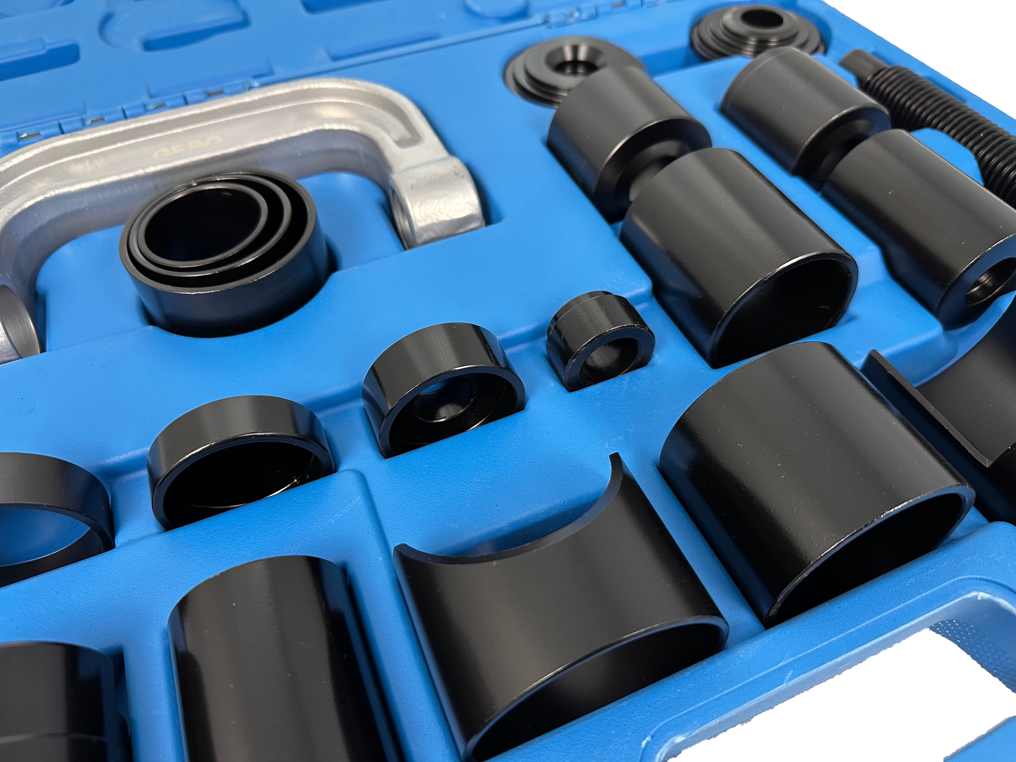 Presa bucsi pivoti si capete de bara 21 buc GEBO TOOLS