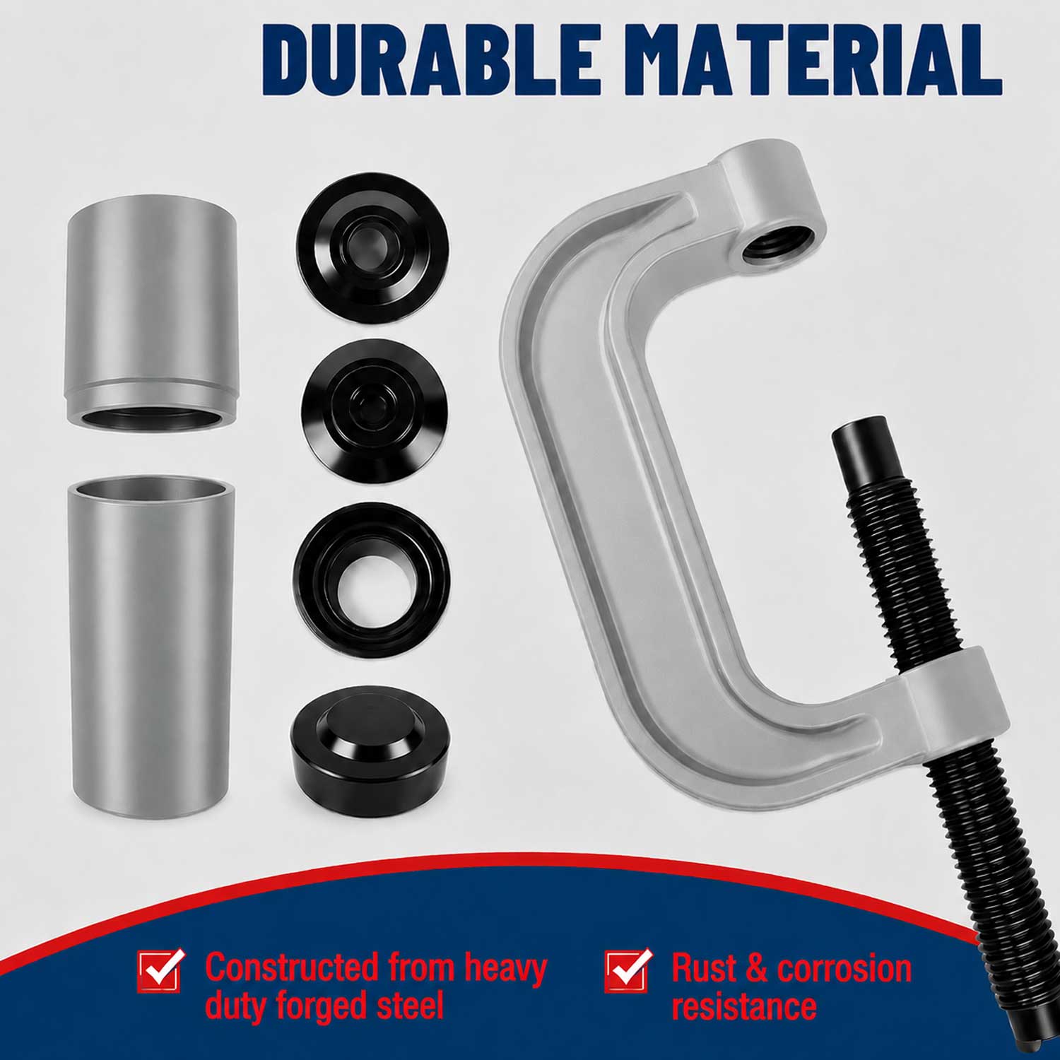 Presa extractor pivoti, rotule si capete de bara utilitare dube VW lt MERCEDES sprinter GEBO TOOLS