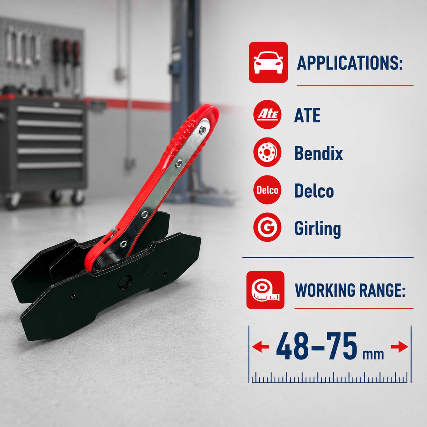 Presa pentru etriere frana GEBO TOOLS