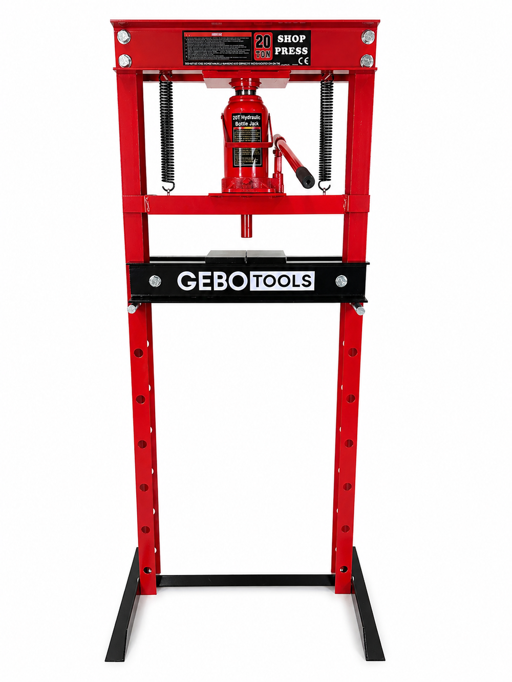 Presa stand 20T cric butelie hidraulica GEBO TOOLS